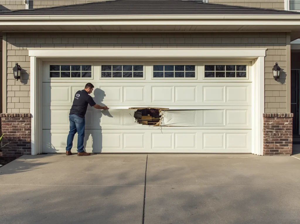 garage door panel replacement