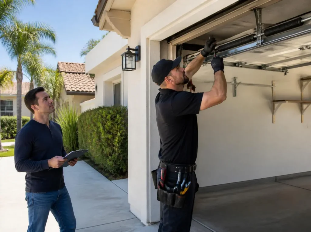 broken spring repair price San Diego, CA