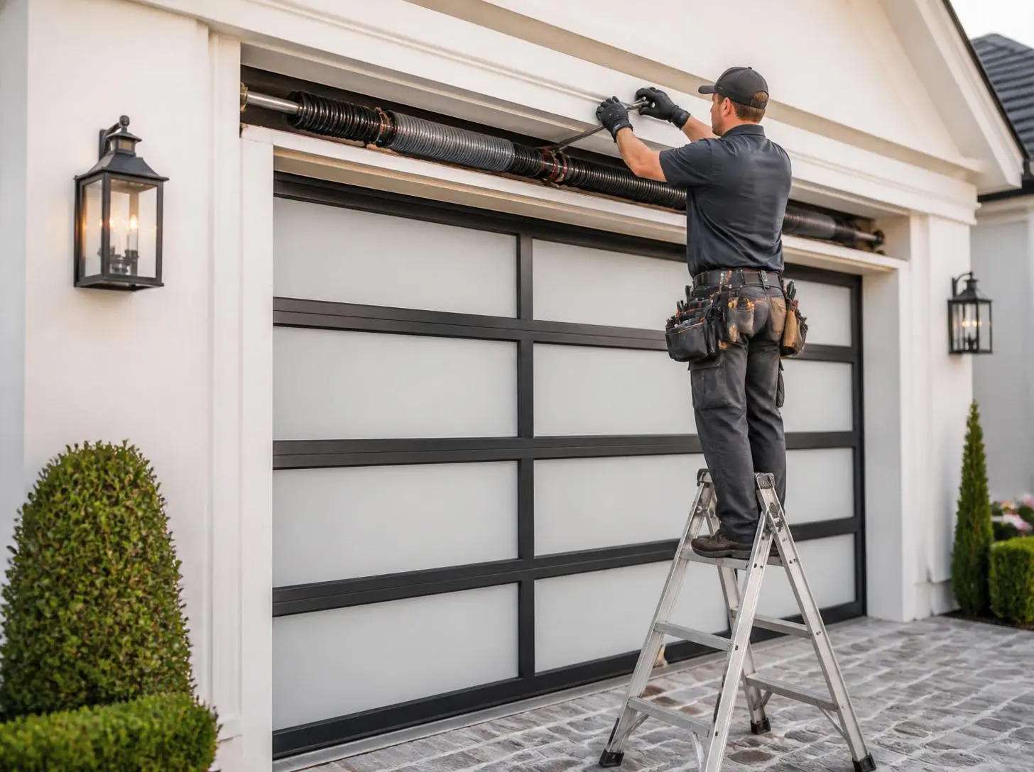 garage door spring replacement cost in San Diego, CA