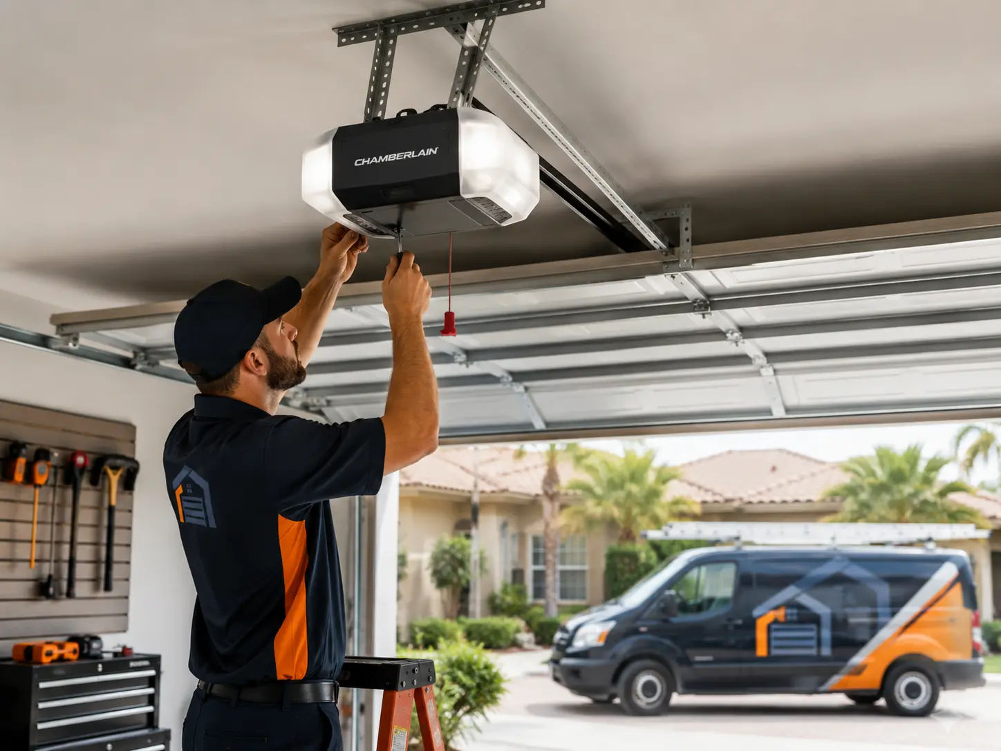 Chamberlain Garage Door Opener Repair In San Diego | Apex Garage Doors