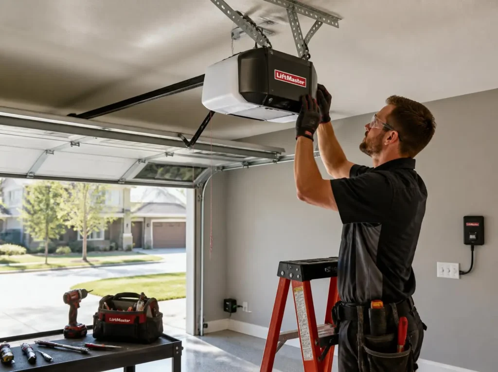 Liftmaster Garage Door Opener Installation In San Diego, Ca

